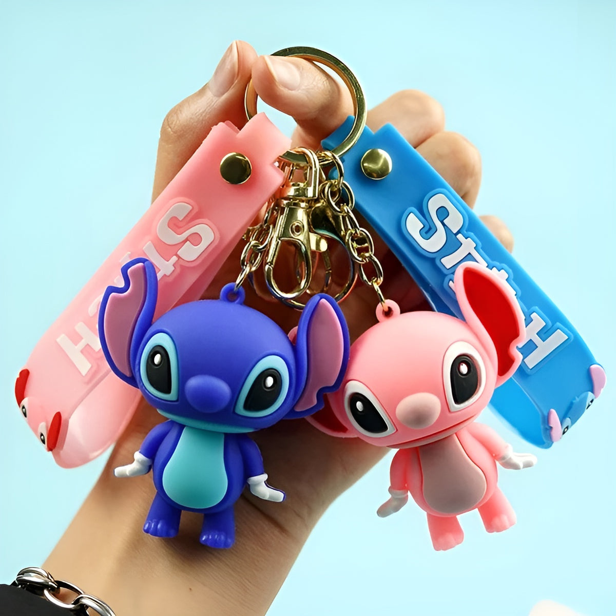 CAN o & Stitch Toys Keychians, Anime Stitch Pendant Keychain, Soft