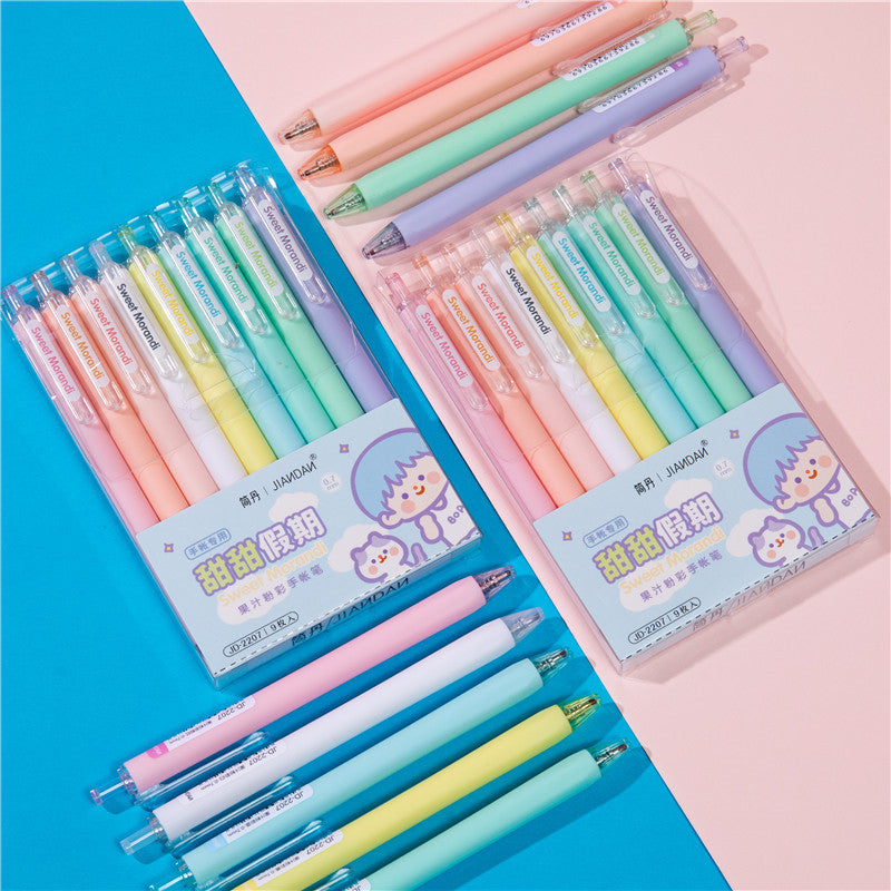 Kawaii Black Ink Pastel Pens - Wakaii in 2023  Cute pens, Pastel pen,  Stationery collection