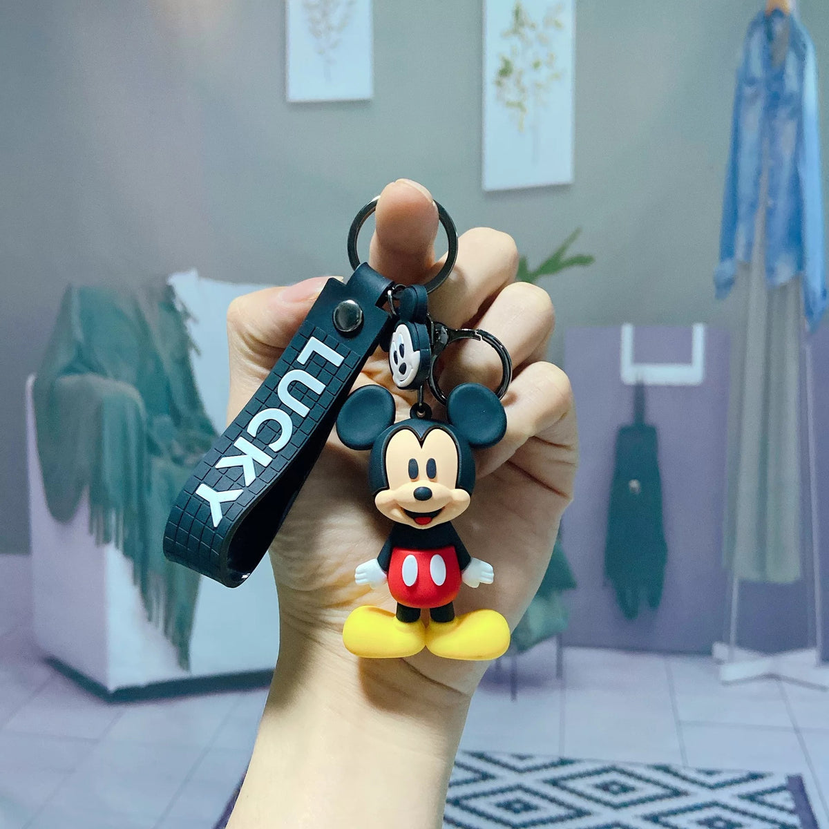 Mickey mouse hot sale keychain coach