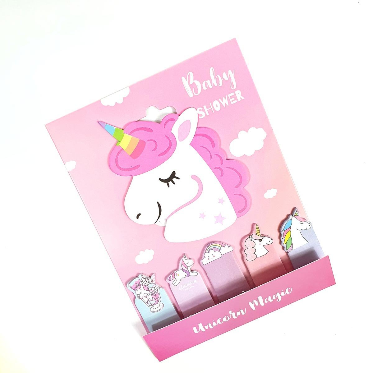 TINYMINYMO® 4 Pc Unicorn Stationery Set for Kids/Unicorn Return