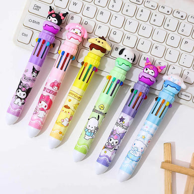 10 in 1 Sanrio Ball Pen - Tinyminymo