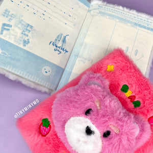 3D Face Kawaii Plush Diary - Tinyminymo