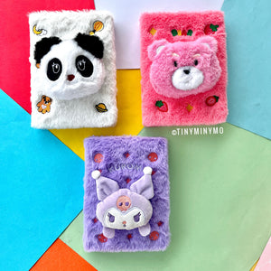 3D Face Kawaii Plush Diary - Tinyminymo