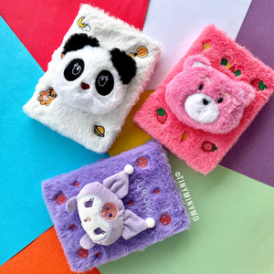 3D Face Kawaii Plush Diary - Tinyminymo