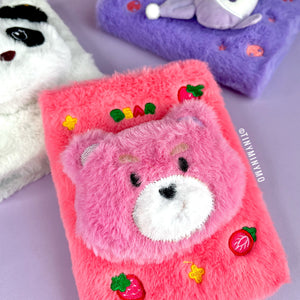 3D Face Kawaii Plush Diary - Tinyminymo