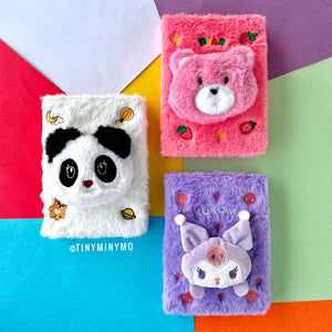 3D Face Kawaii Plush Diary - Tinyminymo