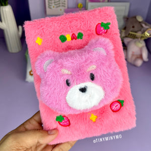 3D Face Kawaii Plush Diary - Tinyminymo