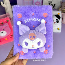 Load image into Gallery viewer, 3D Face Kawaii Plush Diary - Tinyminymo
