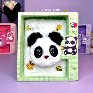 3D Face Kawaii Plush Diary - Tinyminymo