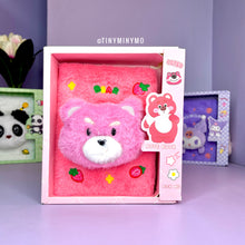 Load image into Gallery viewer, 3D Face Kawaii Plush Diary - Tinyminymo
