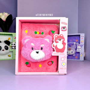 3D Face Kawaii Plush Diary - Tinyminymo