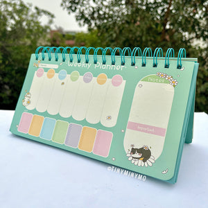 Adorable Kitty Weekly Planner - Tinyminymo