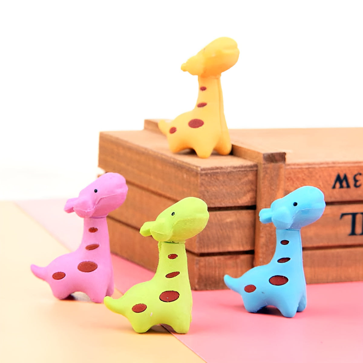 Adorable Mini Giraffe Eraser online in India