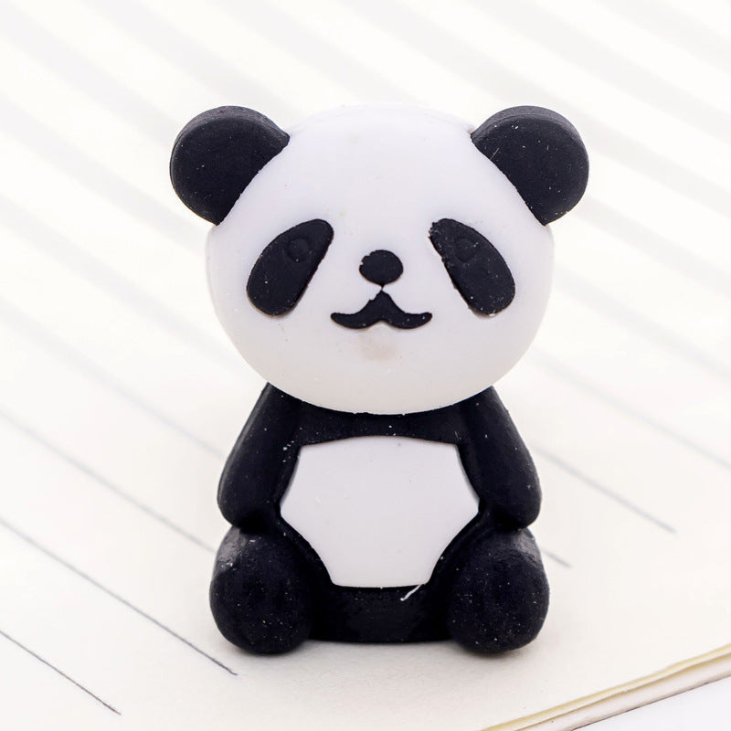 Adorable Mini Panda Eraser 12