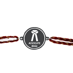 Advocate Bhai Metal Rakhi - Tinyminymo