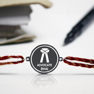 Advocate Bhai Metal Rakhi - Tinyminymo