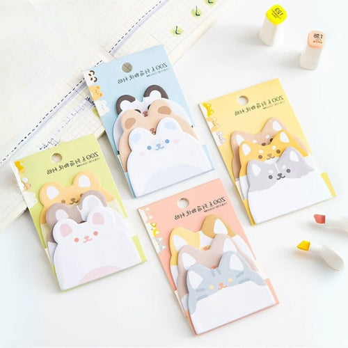 Animal Memo It Sticky Notes - Tinyminymo