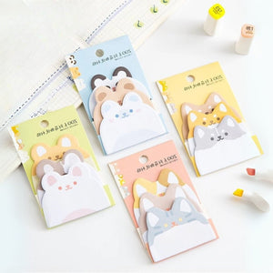 Animal Memo It Sticky Notes - Tinyminymo