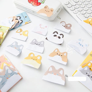 Animal Memo It Sticky Notes - Tinyminymo