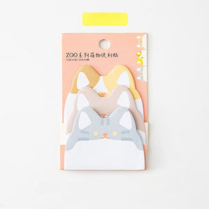 Animal Memo It Sticky Notes - Tinyminymo