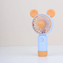 Load image into Gallery viewer, Animal Themed Two Gear Hand Fan - Tinyminymo
