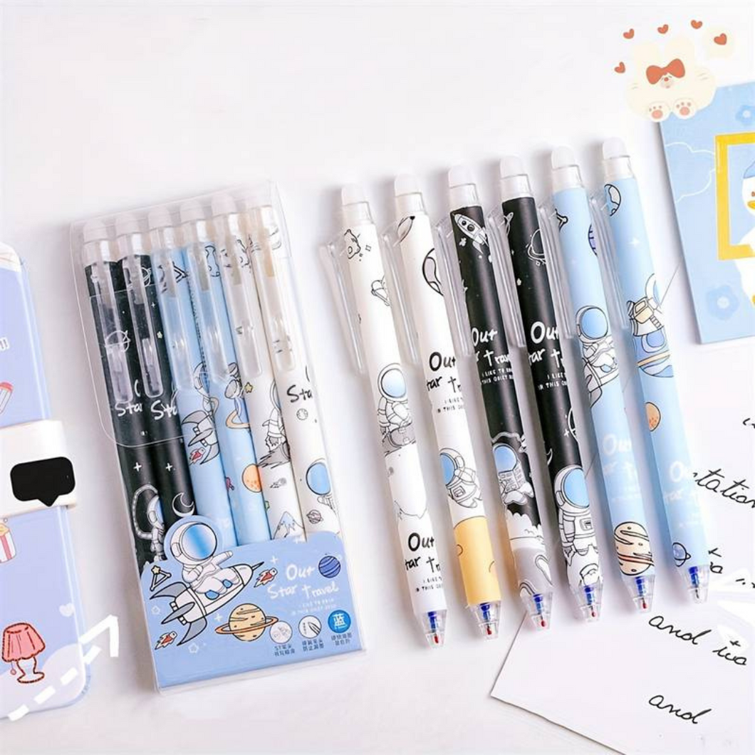 Astronaut Erasable Gel Pen Set - Tinyminymo