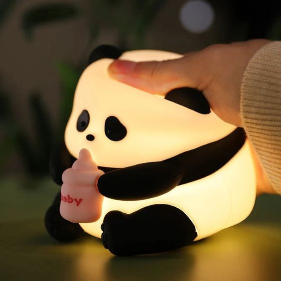 Buy Baby Panda Silicone Night Light Online In India from Tinyminymo