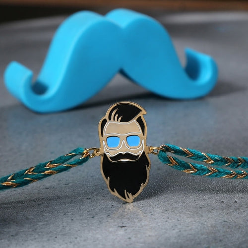 Beardo Metal Rakhi - Tinyminymo