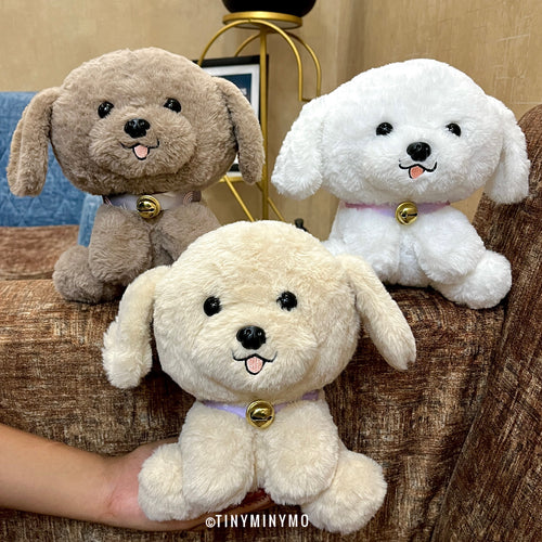 Bichon Frise Plush Toy - Tinyminymo