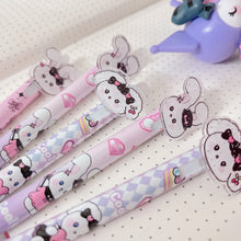 Load image into Gallery viewer, Black Bow Bunny Kawaii Gel Pen -Tinyminymo
