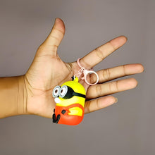 Load image into Gallery viewer, Blowing Bubble Minion 3D Keychain - Tinyminymo
