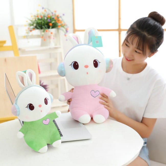 Buy Bunny with Headphone Plush Toy Online in India