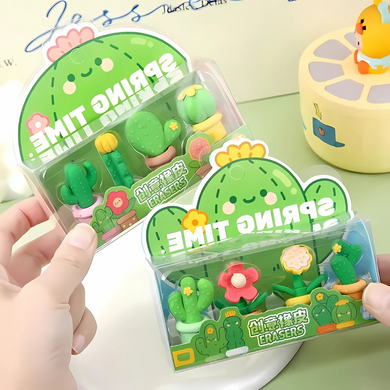 Cactus Eraser Set - TInyminymo