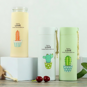 Cactus Love Glass Bottle - Tinyminymo