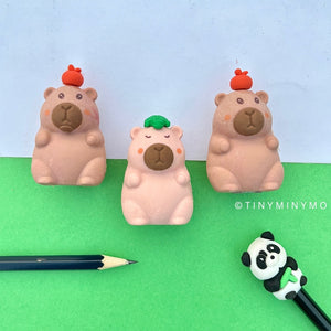 Capybara Sharpener Cum Eraser - Tinyminymo