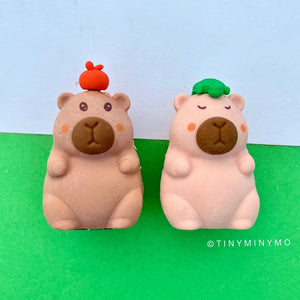 Capybara Sharpener Cum Eraser - Tinyminymo