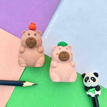 Load image into Gallery viewer, Capybara Sharpener Cum Eraser - Tinyminymo
