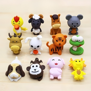 Chinese Zodiac Eraser Set - Tinyminymo