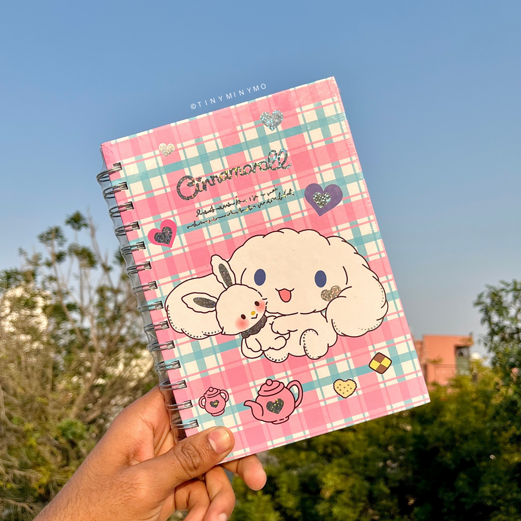 Cinnamoroll Spiral Notebook - Tinyminymo