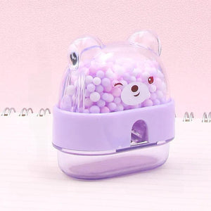 Confetti Bear Pencil Sharpener - Tinyminymo