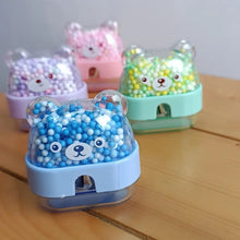 Load image into Gallery viewer, Confetti Bear Pencil Sharpener - Tinyminymo
