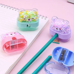 Confetti Bear Pencil Sharpener - Tinyminymo