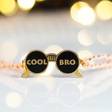 Load image into Gallery viewer, Cool Bro Sunglass Metal Rakhi - Tinyminymo 
