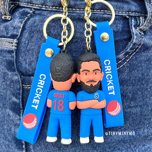  Cricketers 3D Keychain - Tinyminymo