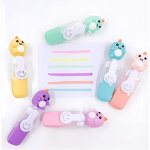 Load image into Gallery viewer, Cute Dino Highlighters - Set of 6 - Tinyminymo
