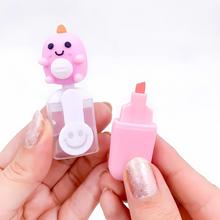 Load image into Gallery viewer, Cute Dino Highlighters - Set of 6 - Tinyminymo
