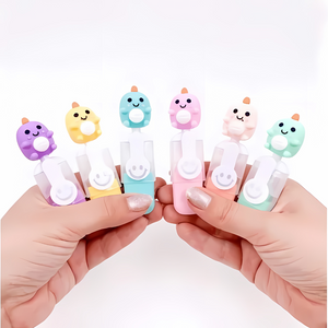 Cute Dino Highlighters - Set of 6 - Tinyminymo