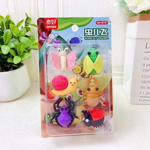 Cute Insects Eraser Set - Tinyminymo