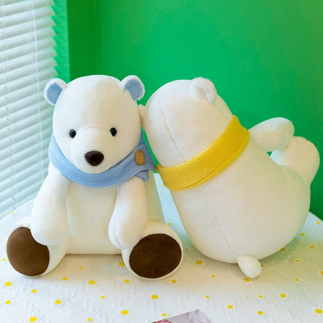 Cute Polar Bear Soft Toy - Tinyminymo