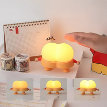 Load image into Gallery viewer, Cute Shin-chan Butt Tap Lamp - Tinyminymo
